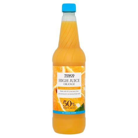 Welcome to tesco on instagram. Tesco High Juice Orange Squash No Added Sugar 1L - Tesco ...