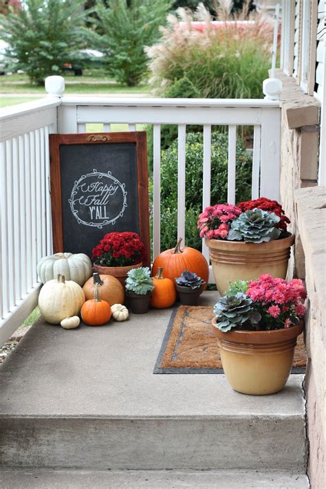 Our Fall Porch 2013 Fall Porch Decorating Ideas Love