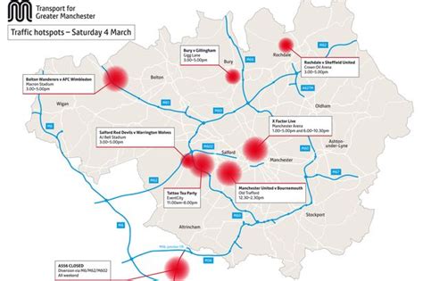 Rail Network Map Created Manchester Evening News