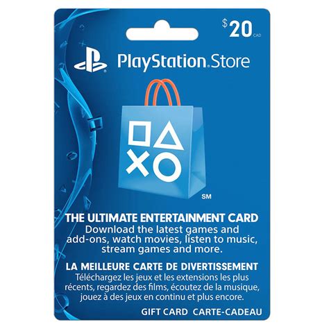 Take your playstation games to the next level by making use of this uk psn card to download the latest multiplayer maps, missions, and characters to play online with your buddies. Playstation Network Gift Card - $20 | London Drugs