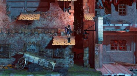 New Bloodstained Gameplay Shows Off A Village Environment Niche Gamer