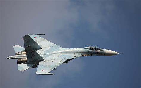 Hd Wallpaper Fighter Jet Military Russia Russian Su 35 Su35