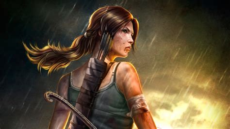 3840x2400 Lara Croft Tomb Riader Digital Art 4k Hd 4k