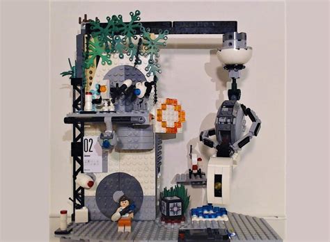 Lego Ideas Portal 2 Aperture Science Test Chamber