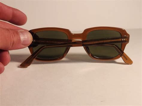 uss optical vintage military issue eyeglasses frame gem