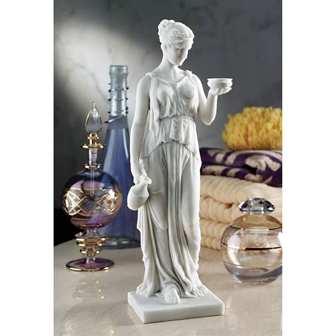 Buy Design Toscano Hebe The Goddess Of Youth Bonded Marble Resin