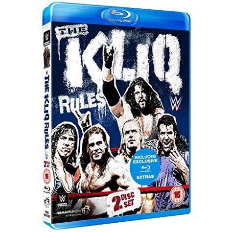 Wwe The Kliq Rules Blu Ray Count Wrestling Merchandise