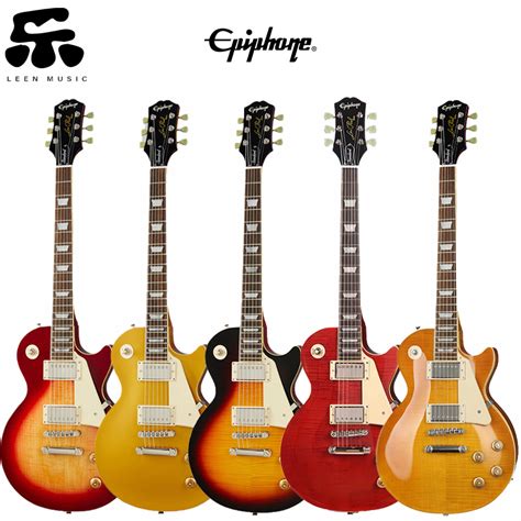 Epiphone Inspired By Gibson Les Paul Standard 50s Left Handed In Heritage Cherryburst