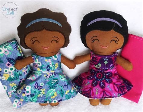 8 Handmade Cloth Dolls That Represent The Full Spectrum Of Skintones
