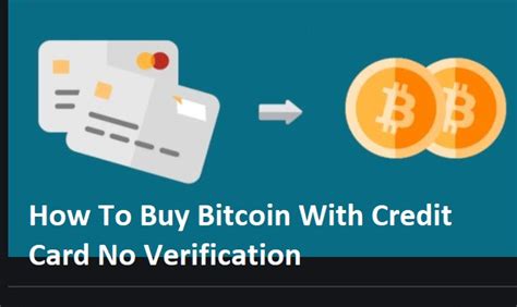 We did not find results for: How To Buy Bitcoin With Credit Card No Verification - Guide | TechSog