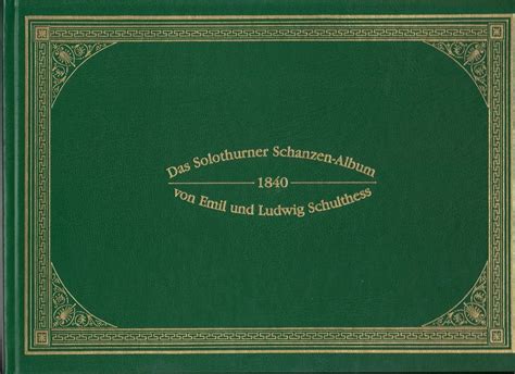Das Solothurner Schanzenalbum 1840 Kaufen Auf Ricardo