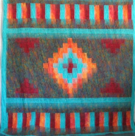 Navajo Blanket Style Quilt Pattern Southwestern By Threadsbyjb