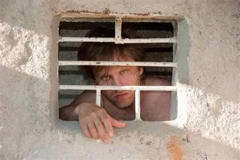 Portrait Of A Prisoner Stock Image Image Of Face Depression