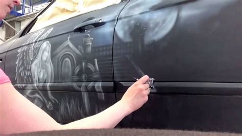 47 Airbrush Art On Cars Untuk Mempercantik Hunian