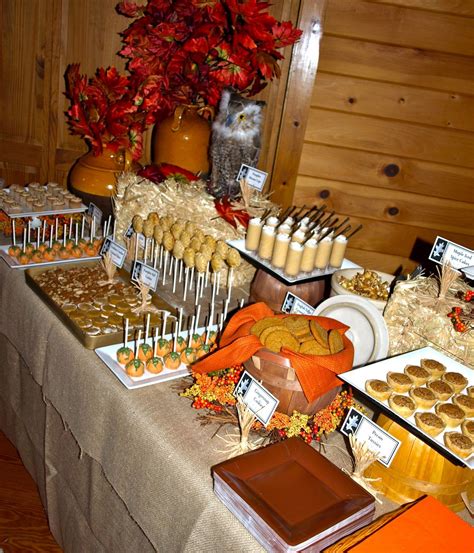 Fall Dessert Table Fall Party Food Fall Harvest Party Fall Party