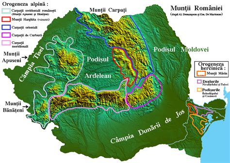 Harta cu traseul soselei transalpina. File:Romania-Mountains.png - Wikimedia Commons