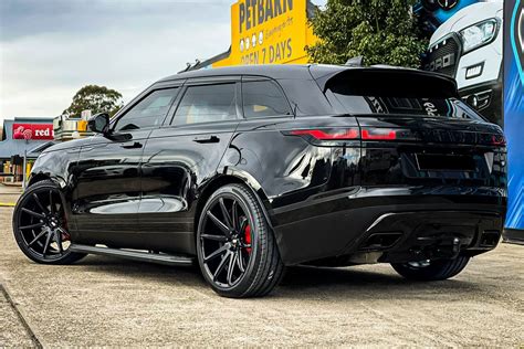 Land Rover Range Rover Velar Black Xo Luxury Sydney Wheel Front