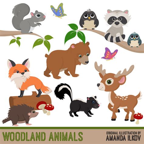 Free Forest Animal Cliparts Download Free Forest Animal Cliparts Png