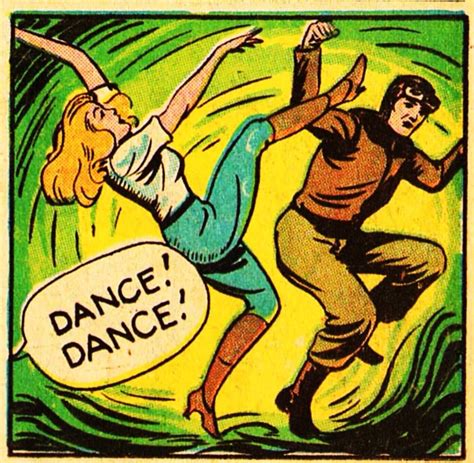 dance dance pop art comic comic books art vintage pop art