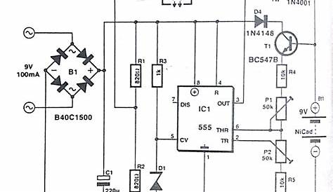 wiring diagram for battery charger