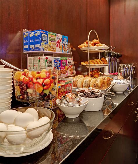 The Library Hotels Complimentary Continental Breakfast Buffet Hard