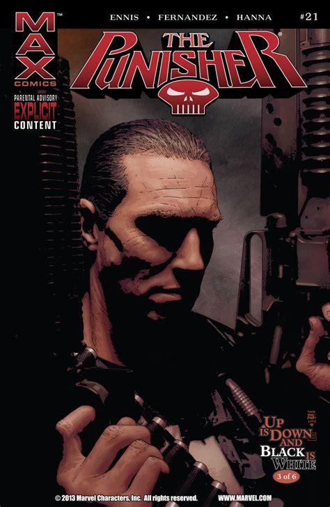 Read Online The Punisher Frank Castle Max Comic Issue 21