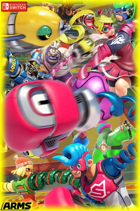 Arms Characters List Watch 30 Minutes Of Arms Gameplay On The Nintendo Switch Update Mayra