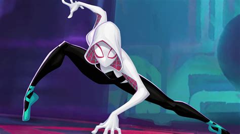 1920x1080 Gwen Stacy In Spiderman Into The Spider Verse Laptop Full Hd