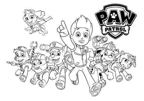 Collection Coloriage Pat Patrouille Pour les Enfants Téléchargement