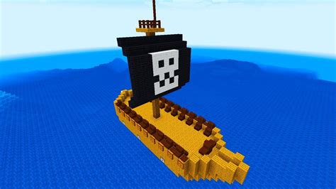 15 Mejor Nuevo Como Hacer Un Barco Pirata En Minecraft Alyshia
