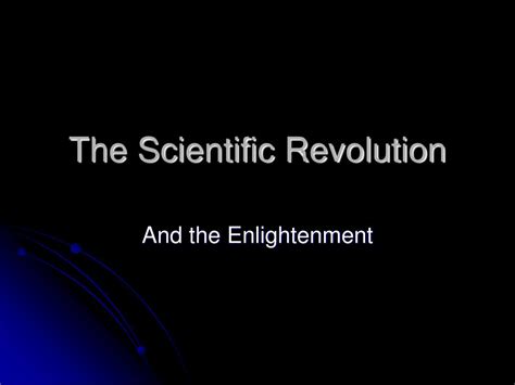 Ppt The Scientific Revolution Powerpoint Presentation Free Download