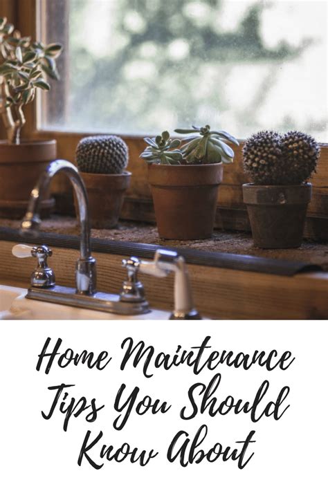 Home Maintenance Tips You Should Know Home Maintenance House