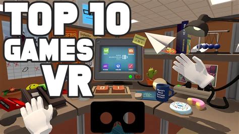 Top 10 Aplicativos E Jogos De Realidade Virtual Vr Play Youtube
