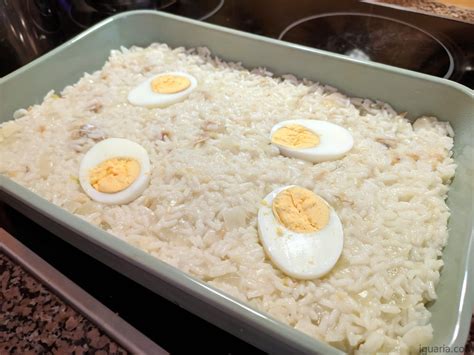 Arroz De Bacalhau No Forno Iguaria Receita E Culinária