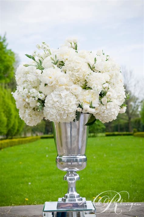 Get creative and mix white fake flowers with cream artificial flowers, add a dash of artificial greenery, and sprinkle in white roses or white hydrangeas for an everlasting and elegant look. Another Wedding At Graydon Hall - Wedding Decor Toronto ...
