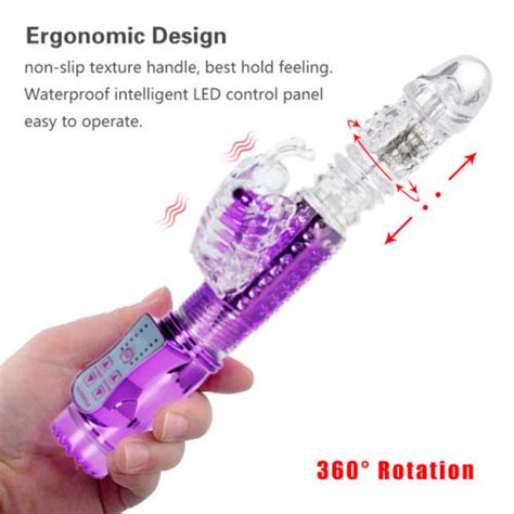 multispeed thrusting rabbit vibrator sex toys for women dildo g spot massager ebay