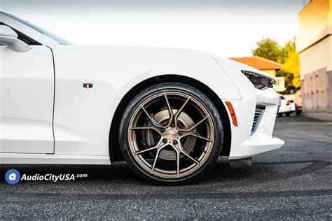 Chevrolet Camaro Ss 6th Gen White Stance Sf07 Wheel Front