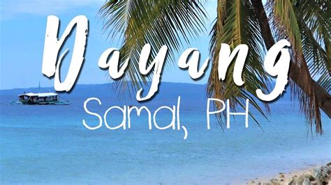 Dayang Beach Resort Samal Review Youtube