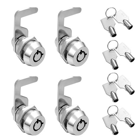 Buy Kitmose Tubular Cam Locks Sets 4 Pack Keyed Alike Tool Box Locks 5