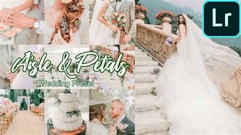 Download your lightroom presets from pretty presets. Aisle & Petals - Wedding Preset | Lightroom Mobile Presets ...