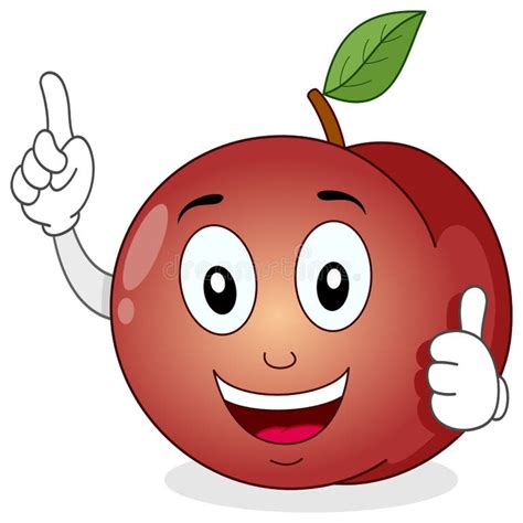 Funny Peach Fruit Cartoon Stock Illustrations 2878 Funny Peach Fruit Cartoon Stock