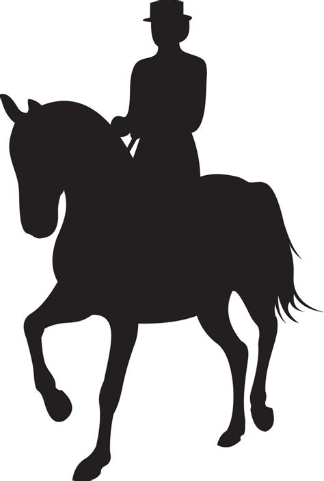 Dressage Horse Silhouette Clipart 10 Free Cliparts Download Images On