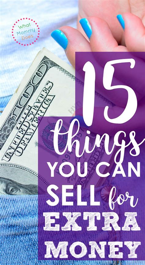 Affiliate marketing has the ability to make you good money, i mean big if you are so serious about how to make money online then consider giving this a try, especially if you are in an environment where businesses don't build. 15 Things You Can Sell to Make Money Fast - All Items from ...