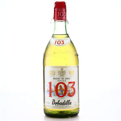 Bobadilla 103 Brandy Selecto Whisky Auctioneer