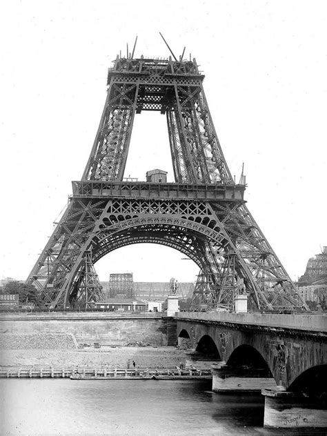 Eiffel Tower Under Construction 1887 1889 Rare Historical Photos