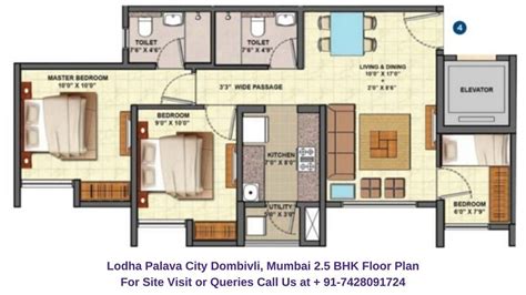 25 Bhk Floor Plan Floorplansclick