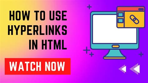 How To Use Hyperlinks In Html Complete Youtube