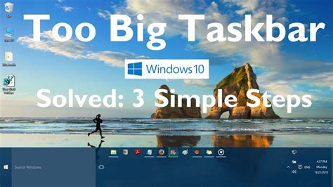 Taskbar Is Too Big In Windows 10 And Windows 11 Solved 3 Simple Steps