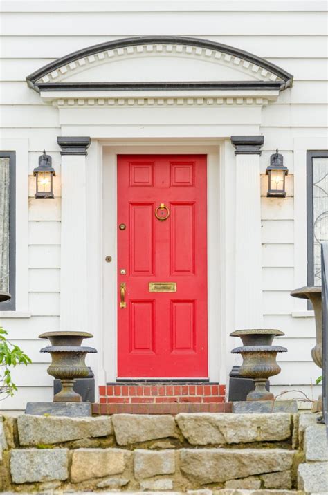Five Front Door Colors For Curb Appeal