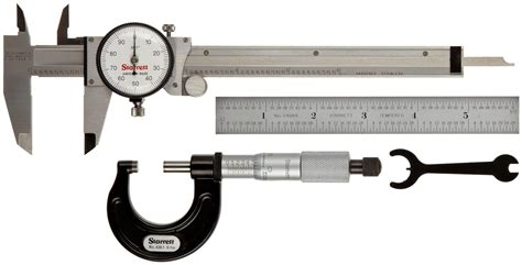 Starrett S909z Inch Basic Precision Measuring Tool Set Uk